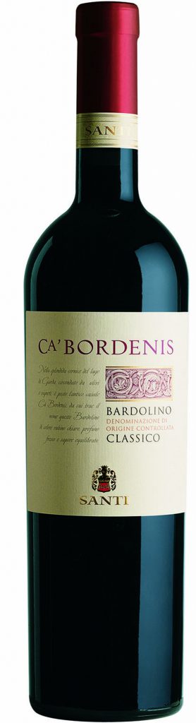 Santi Bardolino Classico Ca Bordenis 0,75    12,5%
