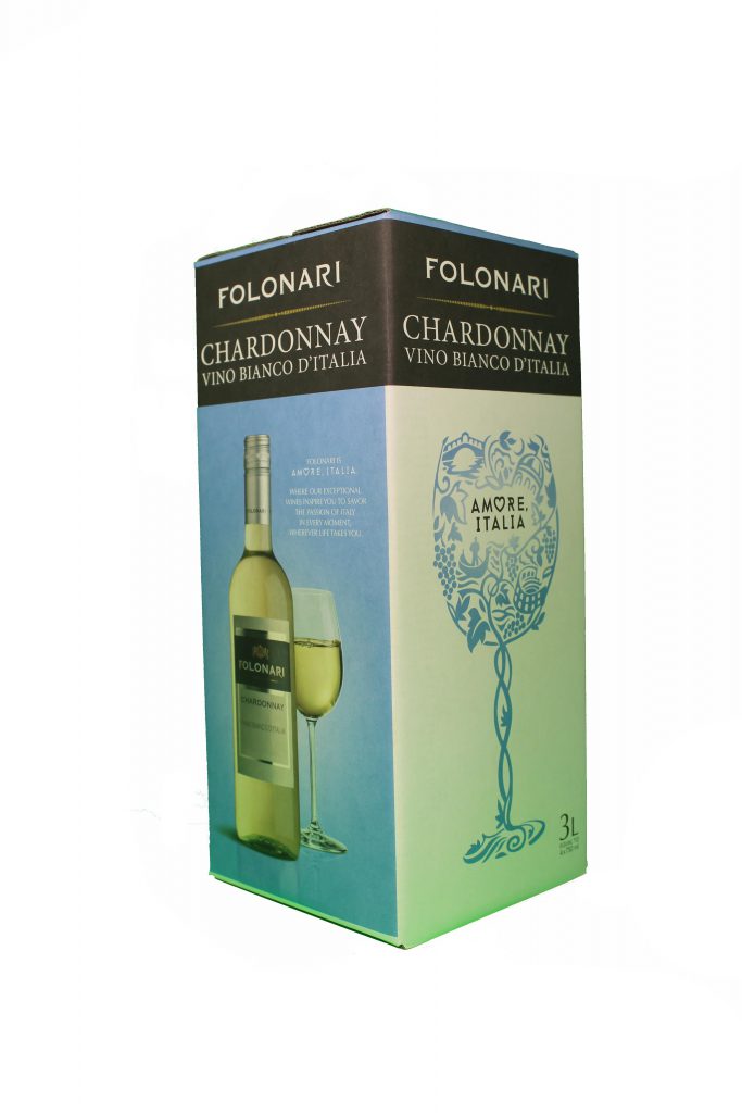 Chardonnay Folonari BOX  3,0L   12,5%
