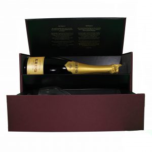 Krug Brut Grande Cuvée Champagne 0,75 12% Výsuvný Box +2xsklo